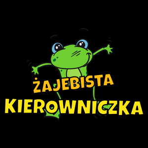 Żajebista kierowniczka - Torba Na Zakupy Czarna
