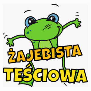 Żajebista teściowa - Poduszka Biała