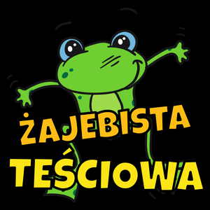 Żajebista teściowa - Torba Na Zakupy Czarna