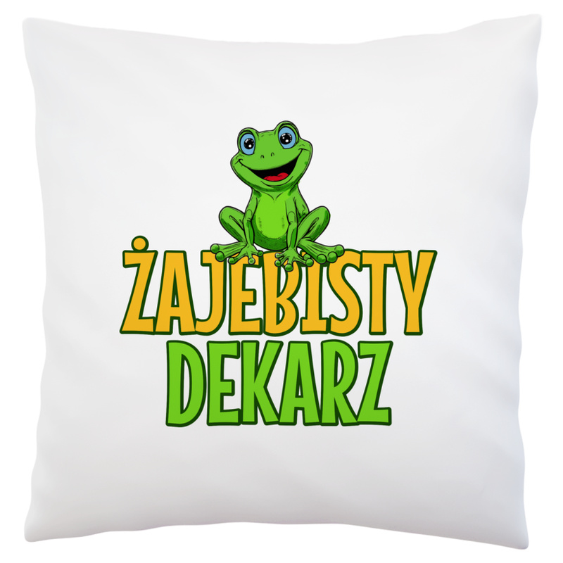 Żajebisty Dekarz - Poduszka Biała