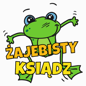 Żajebisty Ksiądz - Poduszka Biała