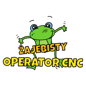 Żajebisty Operator Cnc - Kubek Biały