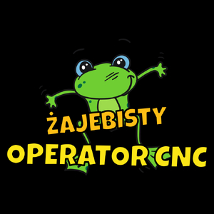 Żajebisty Operator Cnc - Torba Na Zakupy Czarna