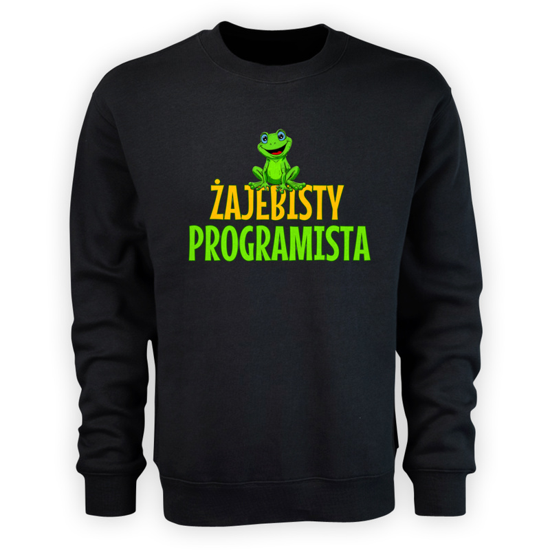 Żajebisty Programista - Męska Bluza Czarna