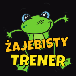 Żajebisty Trener - Męska Bluza Czarna