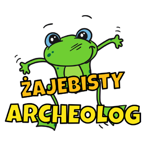 Żajebisty archeolog - Kubek Biały