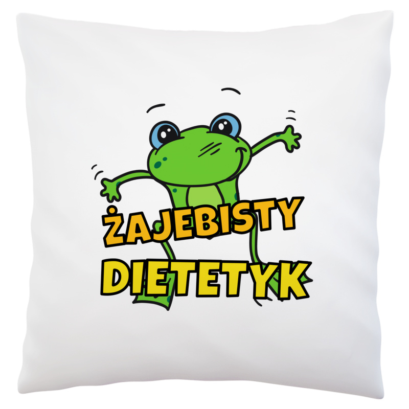 Żajebisty dietetyk - Poduszka Biała