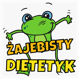 Żajebisty dietetyk - Poduszka Biała