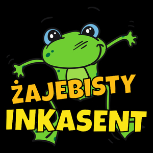 Żajebisty inkasent - Torba Na Zakupy Czarna