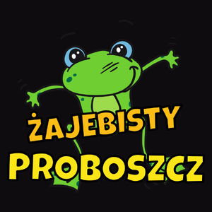 Żajebisty proboszcz - Męska Koszulka Czarna