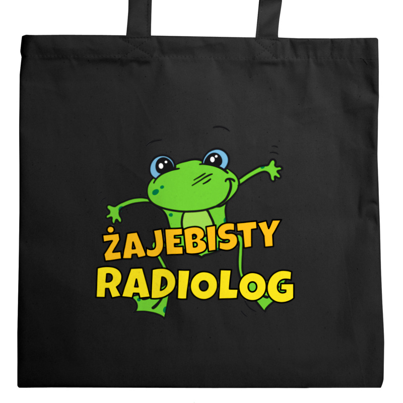 Żajebisty radiolog - Torba Na Zakupy Czarna