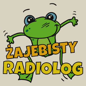 Żajebisty radiolog - Torba Na Zakupy Natural