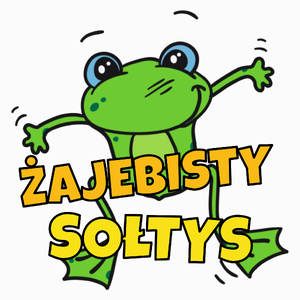 Żajebisty sołtys - Poduszka Biała