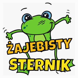 Żajebisty sternik - Poduszka Biała