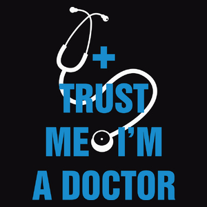 Zaufaj mi jestem lekarzem - Męska Bluza Czarna