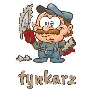 Zawód Tynkarz - Kubek Biały