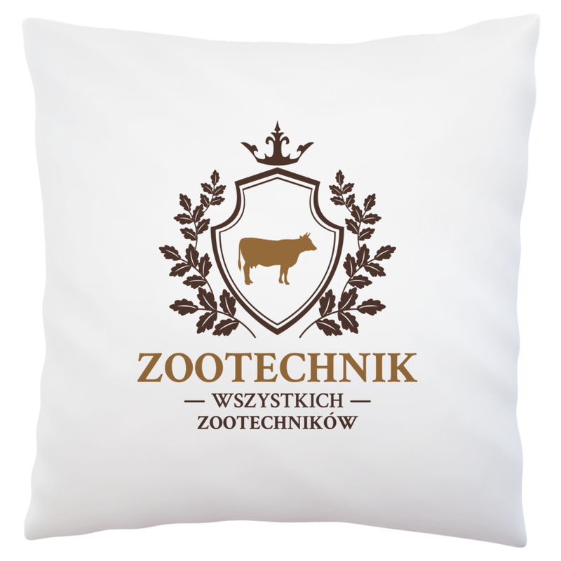 Zootechnik Wszystkich Zootechników - Poduszka Biała