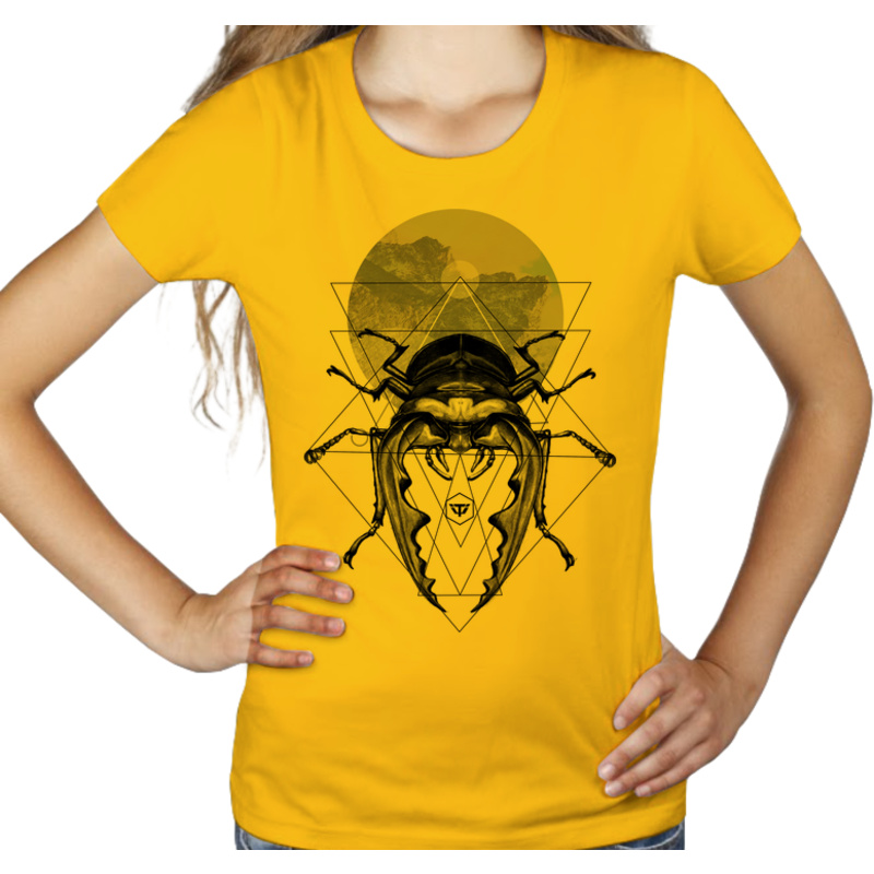 Żuk - Damska Koszulka Żółta