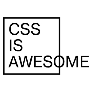 css is awesome - Kubek Biały