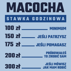 stawka godzinowa macocha - Damska Koszulka Błękitna
